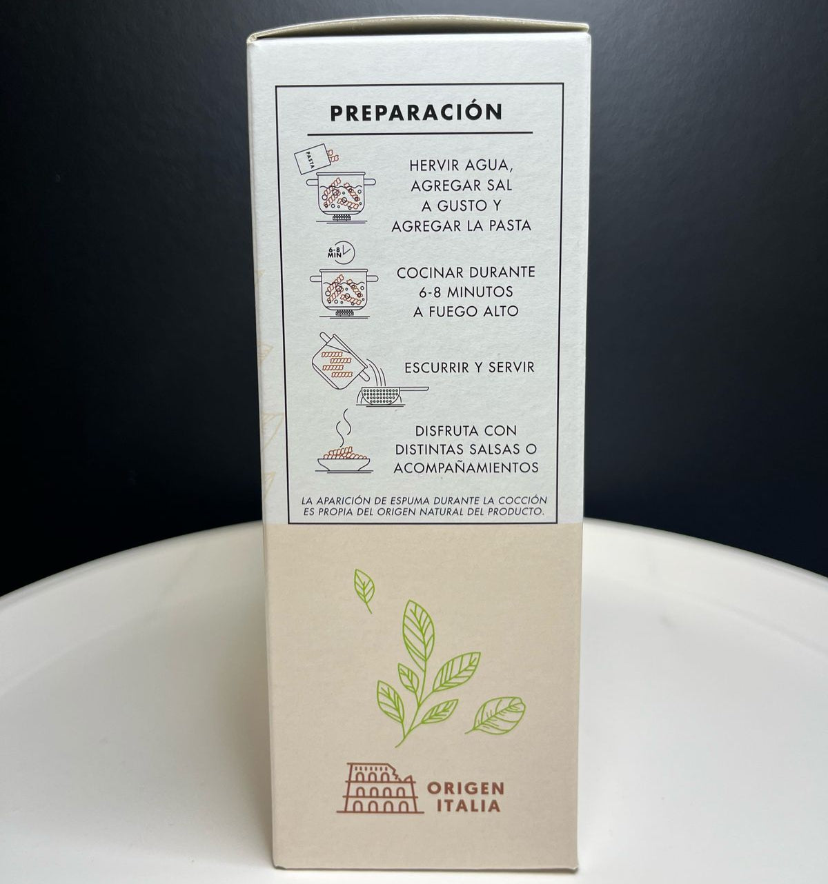 Espirales o pasta de lentejas rojas orgánicas 250grs