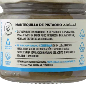 Mantequilla de Pistacho 200g Manare