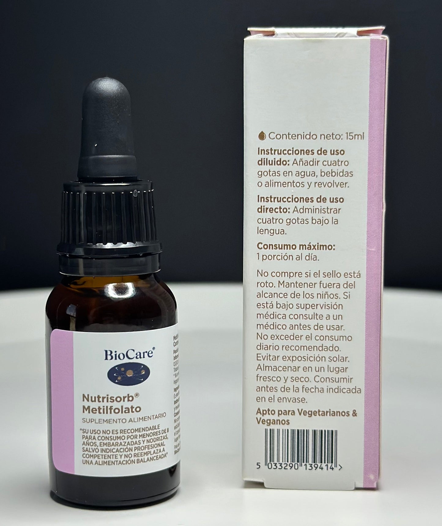 Vitaminas - Nutrisorb Metilfolato Liquido 15ml