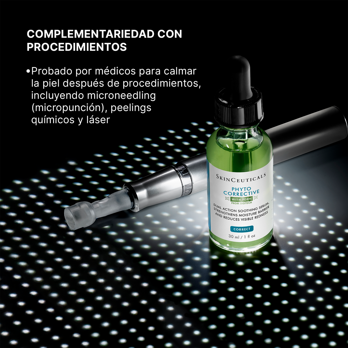 Para qué se usa Phyto Corrective PDRN Serum: enrojecimiento visible, rosácea y piel sensibilizada