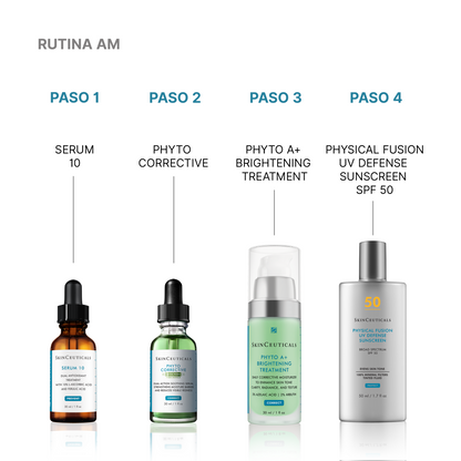Rutina de mañana con Phyto Corrective PDRN Serum de SkinCeuticals