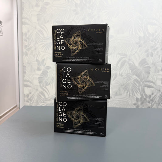 Paquete Colageno Profesional Giovegen 3 meses (3 cajas)