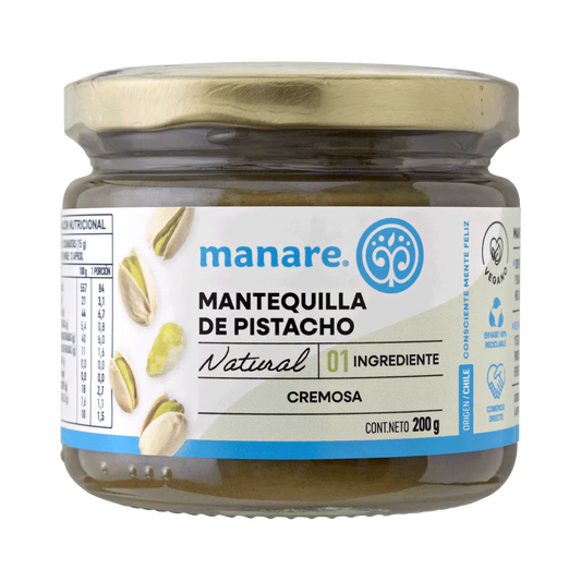 Mantequilla de Pistacho 200g Manare