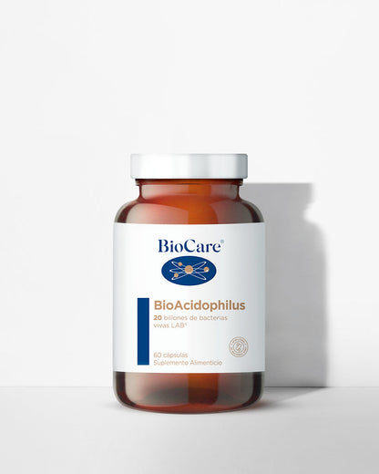 Probióticos - BioAcidophilus - 20 billones - 60 cápsulas