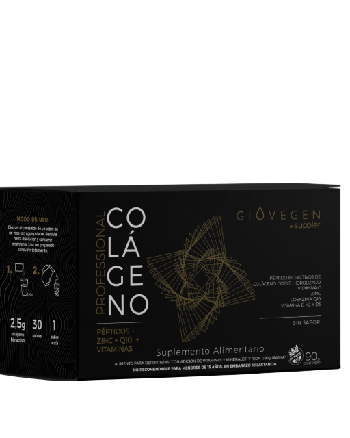 Paquete Colageno Profesional Giovegen 3 meses (3 cajas)