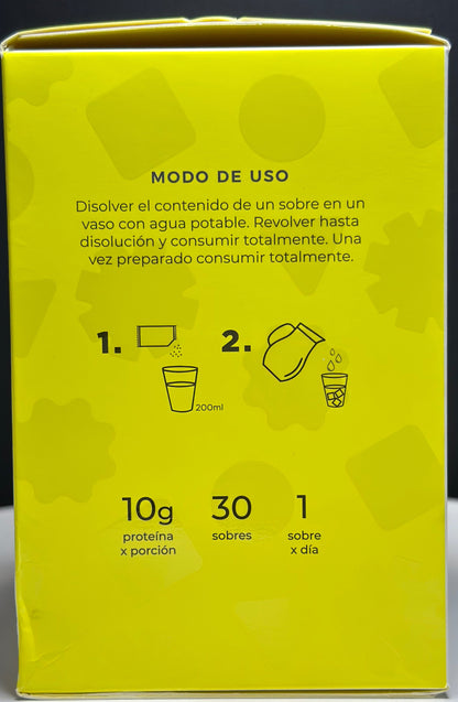 Colágeno Amarillo Giovegen (PROTEINAS + EXTRACTOS + AMINOACIDOS + VITAMINAS)