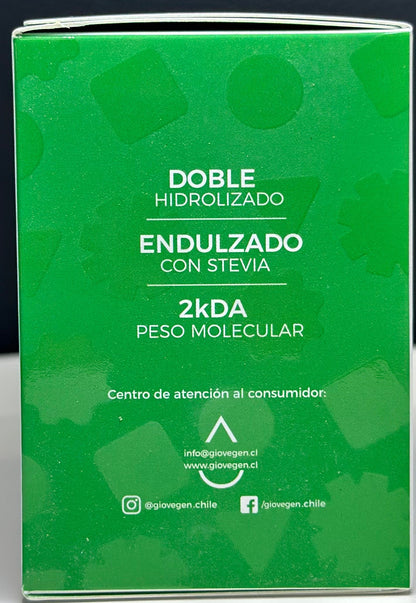 Colágeno Verde Giovegen (L-METIONINA + BIOTINA + HIERRO + VITAMINAS)