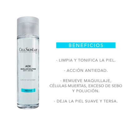 AOX MICELLAR SOLUTION 250 ML Cellskinlab