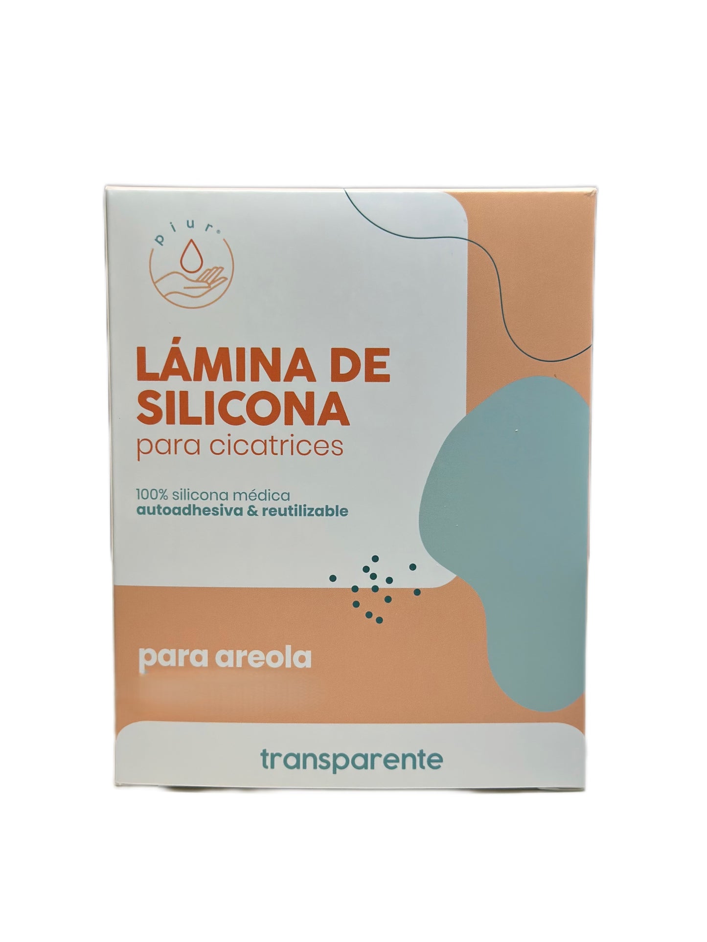 Lamina silicona para areolas 7,6 cms transparente (1 unidad)