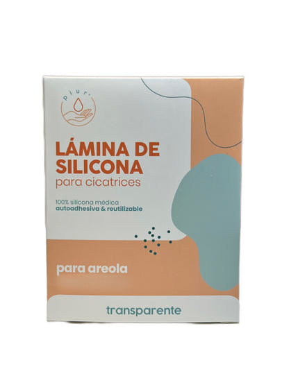 Lamina silicona para areolas 7,6 cms transparente (1 unidad)