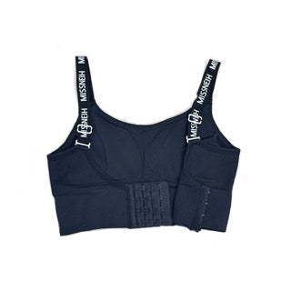 Conjunto deportivo de compresión negro (Brasier + Calza)