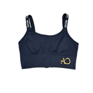 Conjunto deportivo de compresión negro (Brasier + Calza)