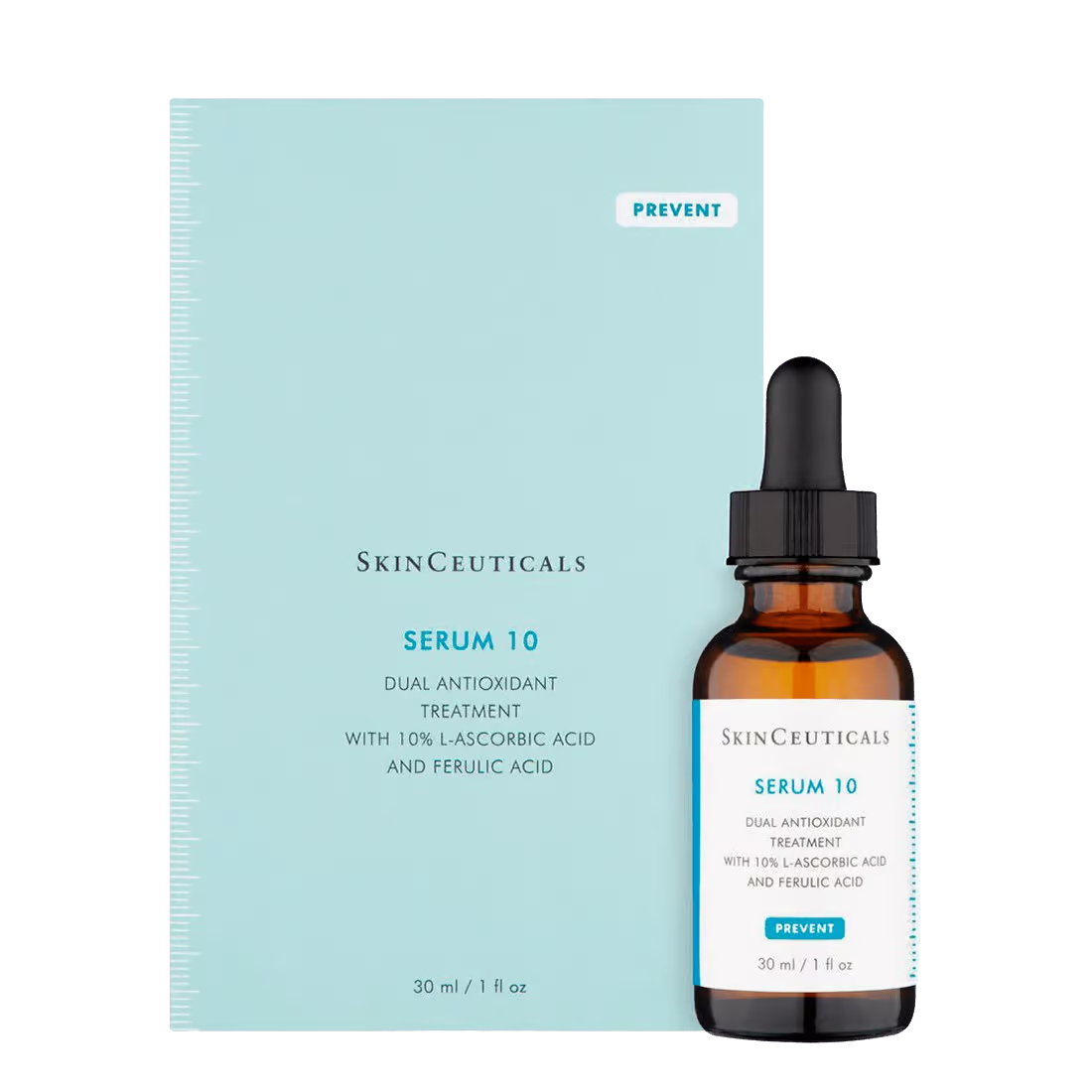 Serum 10 de SkinCeuticals con su envase original